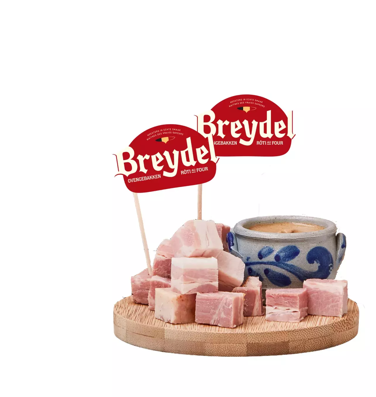 bordje met Breydelvlagprikkers
