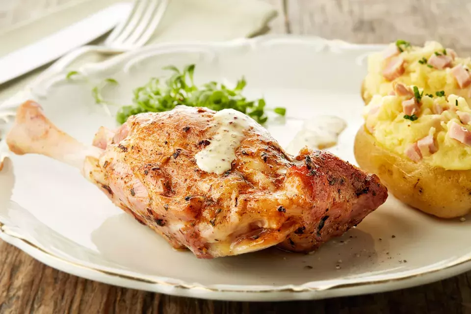 Breydelboutje met aardappel uit de oven